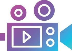 Camera record Vector Icon Design Illustration