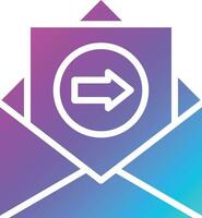 Send Mail Vector Icon Design Illustration