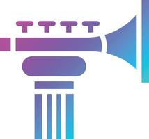 Trumpet Vector Icon Design Illustration