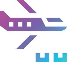 Air Freight Vector Icon Design Illustration