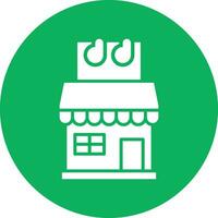 Meat shop Vector Icon Design Illustration