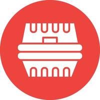 Takeaway box Vector Icon Design Illustration