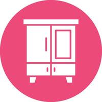 Wardrobe Vector Icon Design Illustration