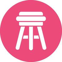 Stool Vector Icon Design Illustration