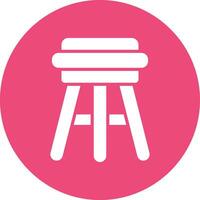 Stool Vector Icon Design Illustration