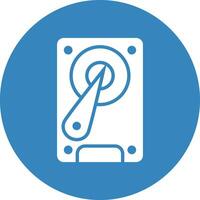 Hard Disk Vector Icon Design Illustration