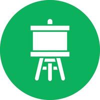 Easel Vector Icon Design Illustration