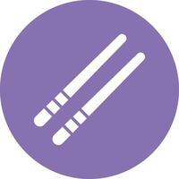 Chopsticks Vector Icon Design Illustration