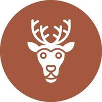 Reindeer Vector Icon Design Illustration