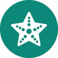 Starfish Vector Icon Design Illustration