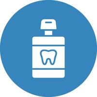 Mouthwash Vector Icon Design Illustration