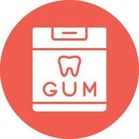 Chewing Gum Vector Icon Design Illustration