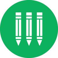 Pencils Vector Icon Design Illustration