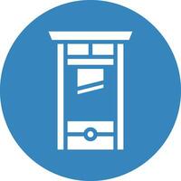 Guillotine Vector Icon Design Illustration