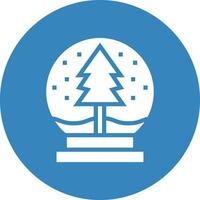 Snow globe Vector Icon Design Illustration