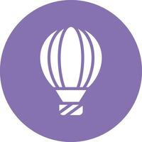 Hot air balloon Vector Icon Design Illustration