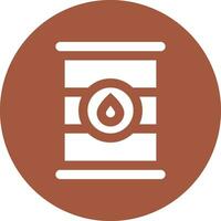 Oil Barrel Vector Icon Design Illustration