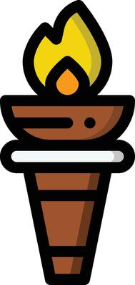 Fire Vector Icon Design Illustration