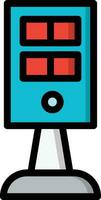 Kiosk Vector Icon Design Illustration