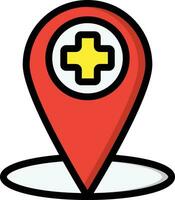 Location Vector Icon Design Illustration