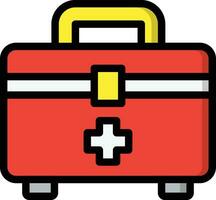 Emergency Kit Vector Icon Design Illustration