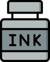 Ink Vector Icon Design Illustration