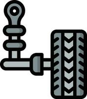 Auto suspension Vector Icon Design Illustration