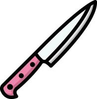 Knife Vector Icon Design Illustration