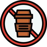 No café vector icono diseño ilustración