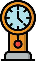 ilustración de diseño de icono de vector de reloj