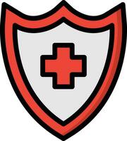 Shield Vector Icon Design Illustration