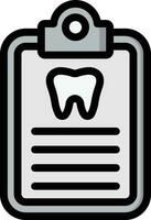 Dental Checkup Vector Icon Design Illustration