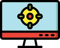 Focus Vector Icon Design Illustration