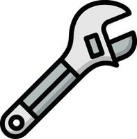 Wrench Vector Icon Design Illustration