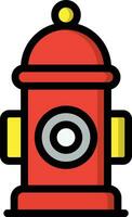 Hydrant Vector Icon Design Illustration