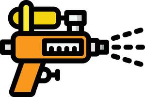 Water Gun Vector Icon Design Illustration