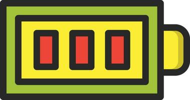 Battery Vector Icon Design Illustration