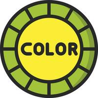 color vector icono diseño ilustración