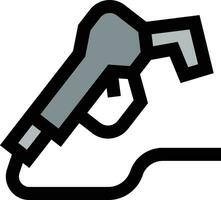 Fuel Nozzle Vector Icon Design Illustration