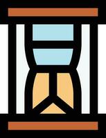 Hourglass Vector Icon Design Illustration