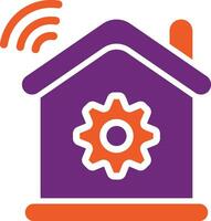 Smart Home Vector Icon Design Illustration