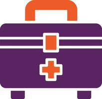 Emergency Kit Vector Icon Design Illustration