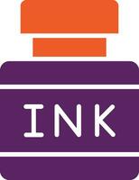 Ink Vector Icon Design Illustration