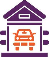 Garage Vector Icon Design Illustration