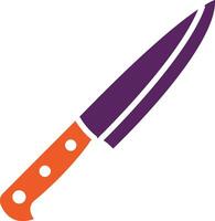 ilustración de diseño de icono de vector de cuchillo