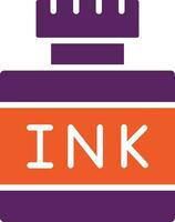 Ink Vector Icon Design Illustration