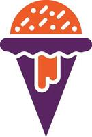 Ice cream Vector Icon Design Illustration