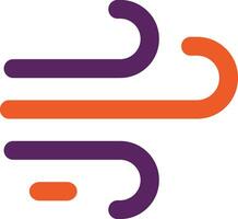 Wind Vector Icon Design Illustration