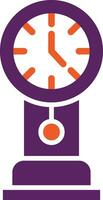 Clock Vector Icon Design Illustration