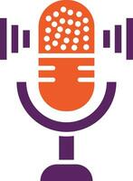 Microphone Vector Icon Design Illustration